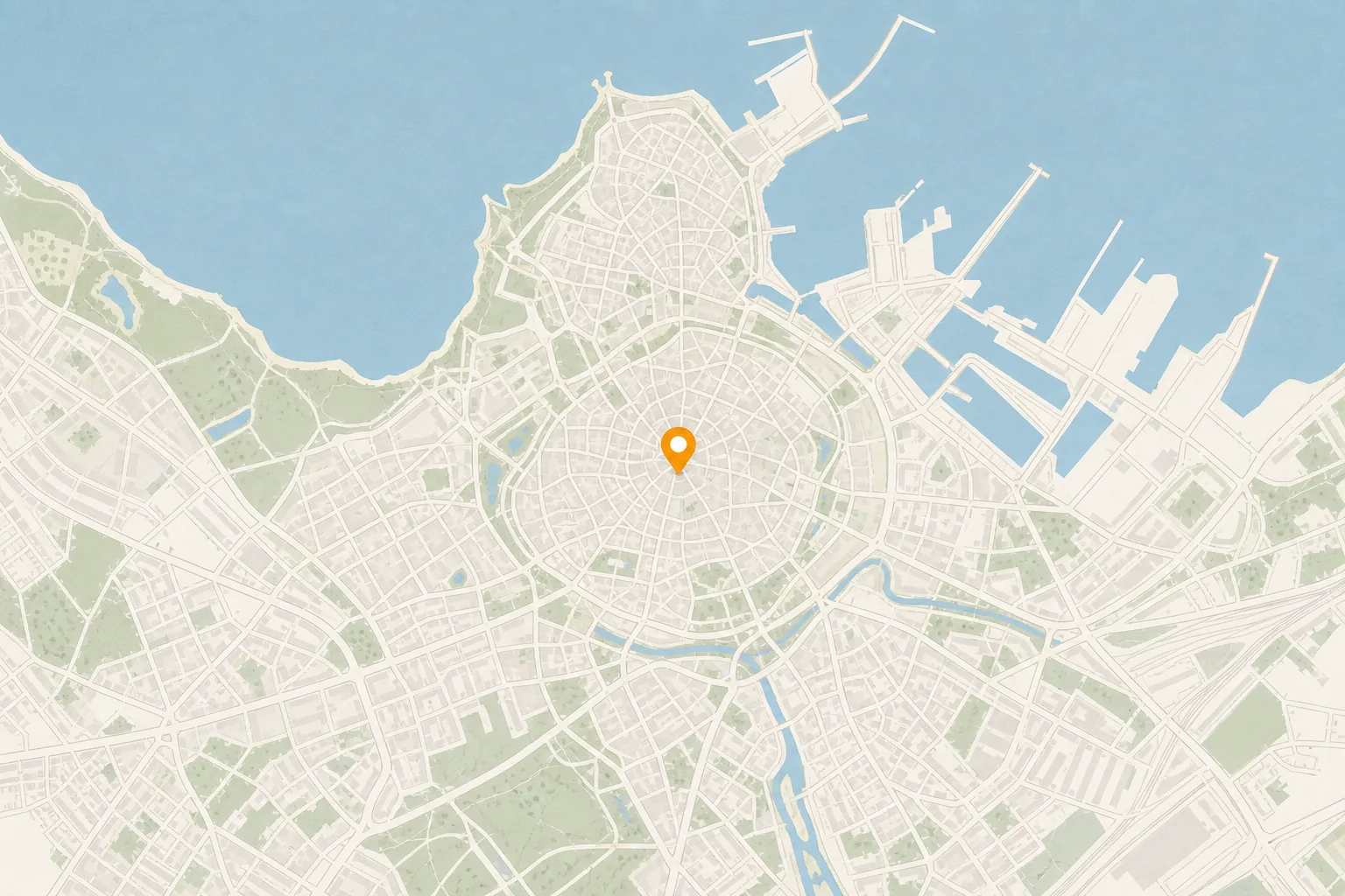 Map showing the EditFrame office location at Tartu mnt 25, Tallinn